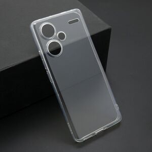 Silikonska maska / futrola ultra tanka PROTECT silikon za Xiaomi Redmi Note 13 Pro Plus 5G providna (bela) (MS).