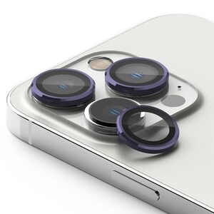 Folija za zastitu kamere RING za iPhone 15 Pro (6.1)/iPhone 15 Pro Max (6.7) ljubicasta (MS).