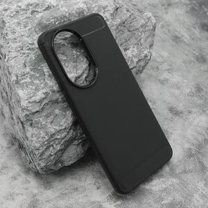 Silikonska maska / futrola BRUSHED za Huawei Honor 200 crna (MS).