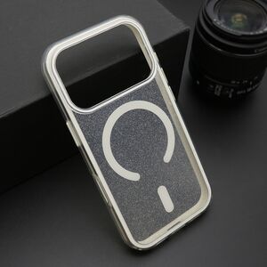 Maska / futrola CRYSTAL MagSafe za iPhone 17 Pro bela (MS).