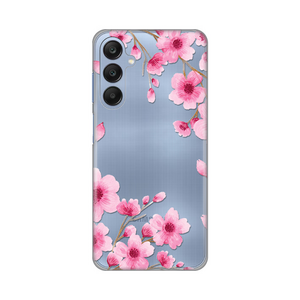 Silikonska maska / futrola print ultra tanka za Samsung A256 Galaxy A25 5G Rose Flowers.