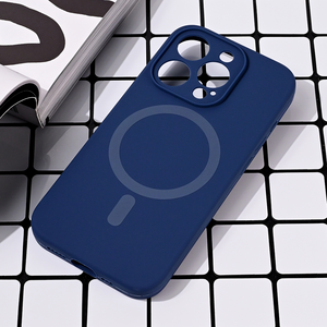 Maska / futrola Magsafe Pure color za iPhone 15 Pro 6.1 plava.