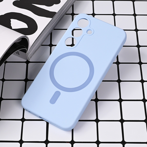 Maska / futrola Magsafe Pure color za Samsung S931 Galaxy S25 svetlo plava.