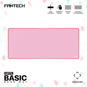 Podloga za mis Fantech MP70 Deskmat pink.