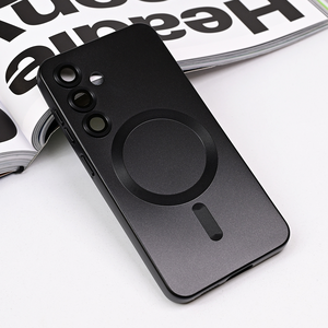 Maska / futrola Magsafe Chrome za Samsung S921B Galaxy S24 crna.