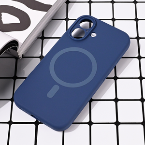 Maska / futrola Magsafe Pure color za iPhone 16 6.1 plava.