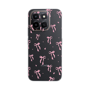 Silikonska maska / futrola print ultra tanka za Huawei Honor X6c Cute Bow.