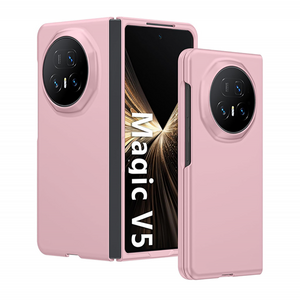 Maska / futrola Elegant Fold za Huawei Honor Magic V5 roze.