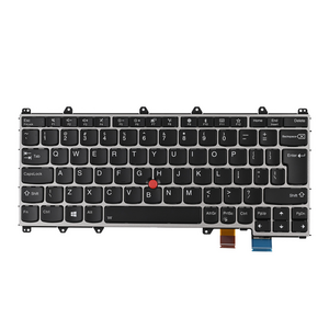 Tastatura za laptop Lenovo ThinkPad X380 Yoga sivi frejm veliki enter.