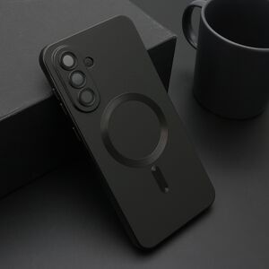 Maska / futrola ELEGANT MAGSAFE za Samsung A366 Galaxy A36 5G crna (MS).