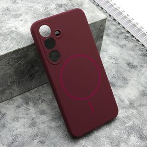 Maska / futrola FLEX MagSafe za Samsung S931 Galaxy S25 5G bordo (MS).