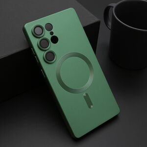 Maska / futrola ELEGANT MAGSAFE za Samsung S938 Galaxy S25 Ultra 5G zelena (MS).