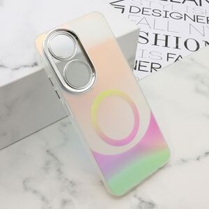 Maska / futrola SPECTRUM RINGS za Huawei Honor X7b bela (MS).