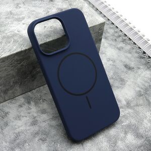 Maska / futrola FLEX MagSafe za iPhone 15 Pro Max (6.7) plava (MS).