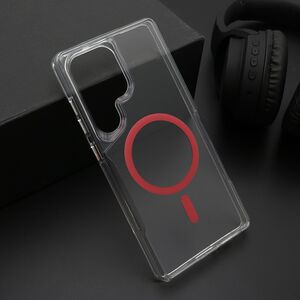 Maska / futrola AURA MagSafe za Samsung S938 Galaxy S25 Ultra 5G crvena (MS).