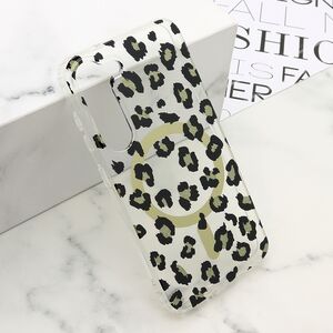 Maska / futrola LEOPARD MagSafe za Samsung s911B Galaxy s23 5G crna (MS).