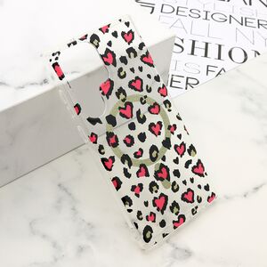 Maska / futrola LEOPARD MagSafe za Samsung Galaxy S23 Ultra 5G roze (MS).