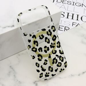 Maska / futrola LEOPARD MagSafe za iPhone 17 Pro crna (MS).