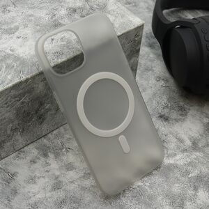 Maska / futrola CLOUD MagSafe za iPhone 15 siva (MS).