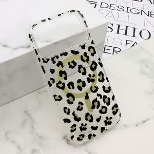 Maska / futrola LEOPARD MagSafe za iPhone 17 Pro Max (6.9) crna (MS).