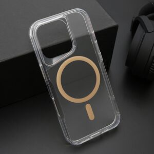 Maska / futrola AURA MagSafe za iPhone 16 Pro (6.3) zlatna (MS).