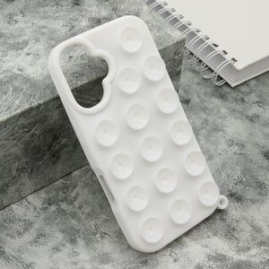 Maska / futrola OCTOBUDDY za iPhone 16 (6.1) bela (MS).