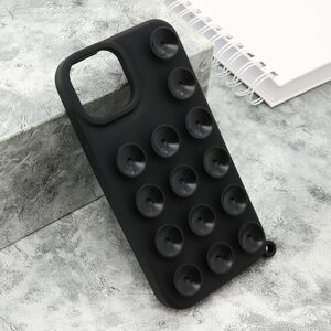 Maska / futrola OCTOBUDDY za iPhone 15 crna (MS).