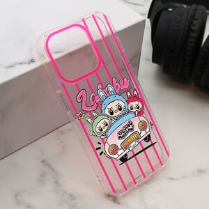 Maska / futrola print PARTY za iPhone 15 Pro (6.1) pink LBB004 (MS).