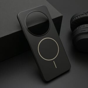 Maska / futrola PURE mat MagSafe za Xiaomi Redmi 14C/Redmi A4 crna (MS).