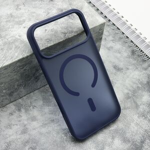 Maska / futrola SILKY MagSafe mat za iphone 17 Pro Max (6.9) plava (MS).