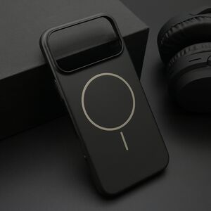 Maska / futrola PURE mat MagSafe za iPhone 17 Pro Max (6.9) crna (MS).