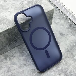 Maska / futrola SILKY MagSafe mat za iPhone 17 plava (MS).