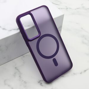 Maska / futrola SILKY MAGSAFE II za Samsung A556 Galaxy A55 5G ljubicasta (MS).