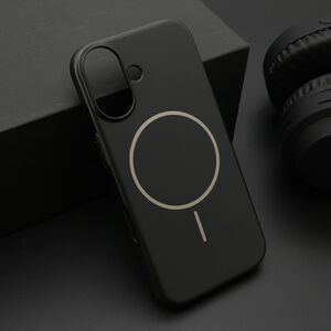 Maska / futrola PURE mat MagSafe za iPhone 17 crna (MS).