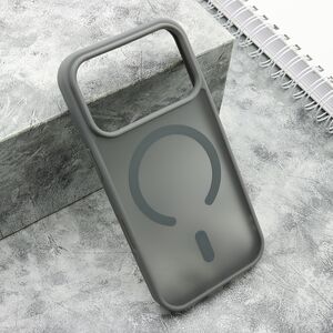 Maska / futrola SILKY MagSafe mat za iPhone 17 Pro siva (MS).