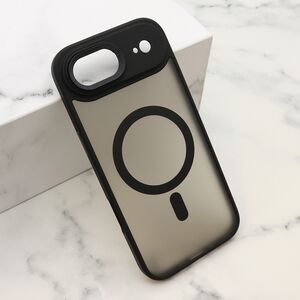 Maska / futrola SILKY MagSafe II za iPhone 17 Air crna (MS).