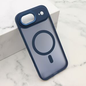 Maska / futrola SILKY MagSafe II za iPhone 17 Air plava (MS).