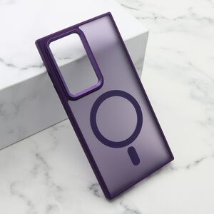 Maska / futrola SILKY MAGSAFE II za Samsung S928 Galaxy S24 Ultra 5G ljubicasta (MS).