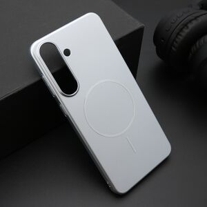 Maska / futrola PURE mat MagSafe za Samsung S731B Galaxy S25 FE srebrna (MS).