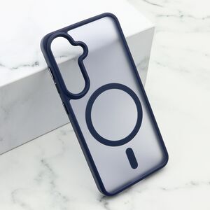 Maska / futrola SILKY MAGSAFE mat za Samsung S921 Galaxy S24 5G plava (MS).