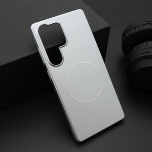 Maska / futrola PURE mat MagSafe za Samsung S938 Galaxy S25 Ultra 5G srebrna (MS).