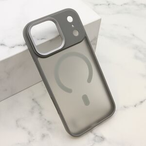 Maska / futrola SILKY MagSafe II za iPhone 17 Pro Max (6.9) siva (MS).