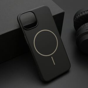 Maska / futrola PURE mat MagSafe za iPhone 13 (6.1) crna (MS).