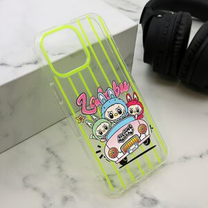 Maska / futrola print PARTY za iPhone 16 Pro Max (6.9) zuta LBB004 (MS).