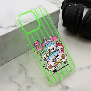 Maska / futrola print PARTY za iPhone 16 Pro Max (6.9) zelena LBB004 (MS).