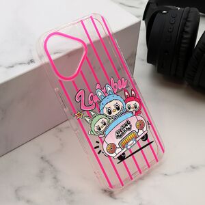 Maska / futrola print PARTY za iPhone 16 (6.1) pink LBB004 (MS).