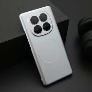 Maska / futrola PURE mat MagSafe za Xiaomi Redmi Note 14 Pro 4G (Global) srebrna (MS).