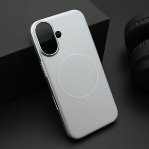 Maska / futrola PURE mat MagSafe za iPhone 16 (6.1) srebrna (MS).