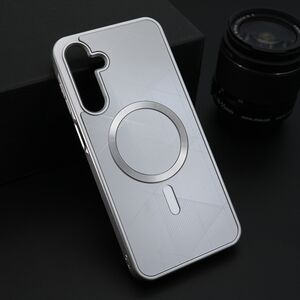 Maska / futrola ZEN SHIELD MagSafe za Samsung A166 Galaxy A16 5G srebrna (MS).