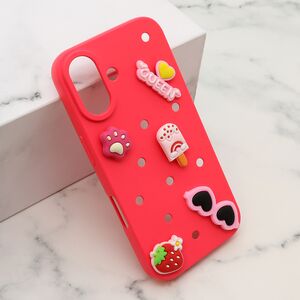 Maska / futrola TOY za iPhone 16 (6.1) pink (MS).